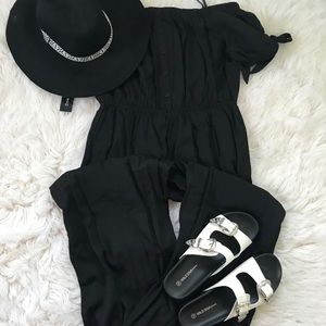 Culotte jumper, off shoulder, large NWT